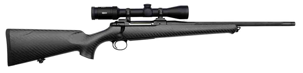 A Sauer Model 101 Highland XTC fitted with a Meopta MeoStar R2 1.7-10x 42mm RD riflescope.